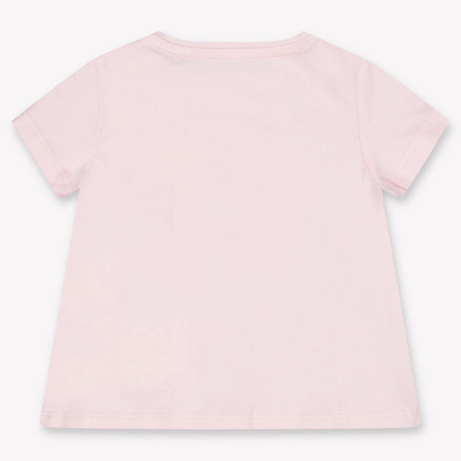Guess Baby Meisjes T-Shirt In Licht Roze