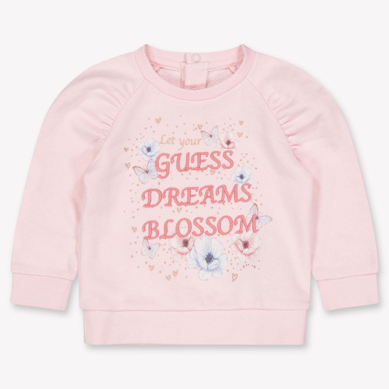 Guess Baby Meisjes Trui In Licht Roze