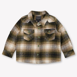Guess Baby Jongens Blouse In Beige