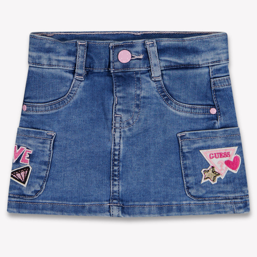Guess Baby Meisjes Rokje In Jeans