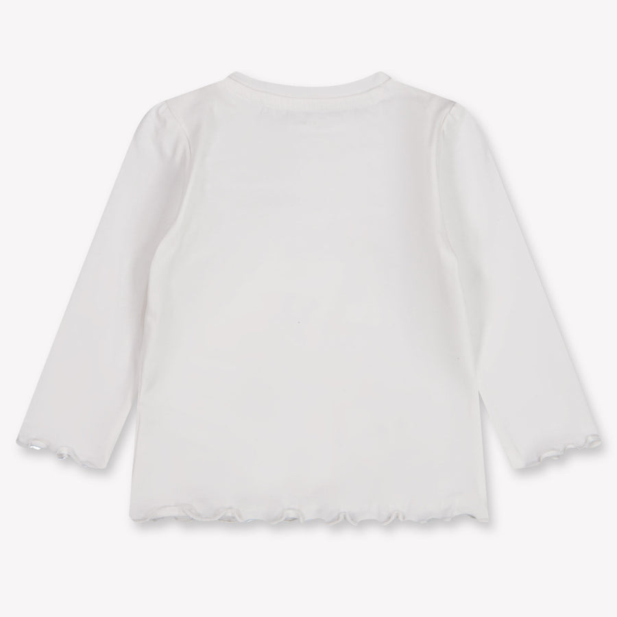Guess Baby Meisjes T-Shirt In Wit