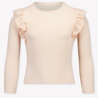 Guess Kids Girls T-Shirt In Light Pink