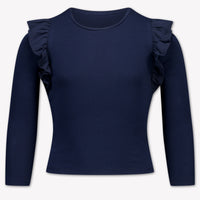 Guess Kinder Meisjes T-Shirt In Navy
