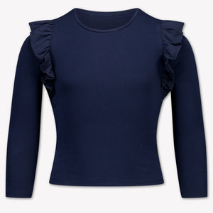 Guess Kinder Meisjes T-Shirt In Navy