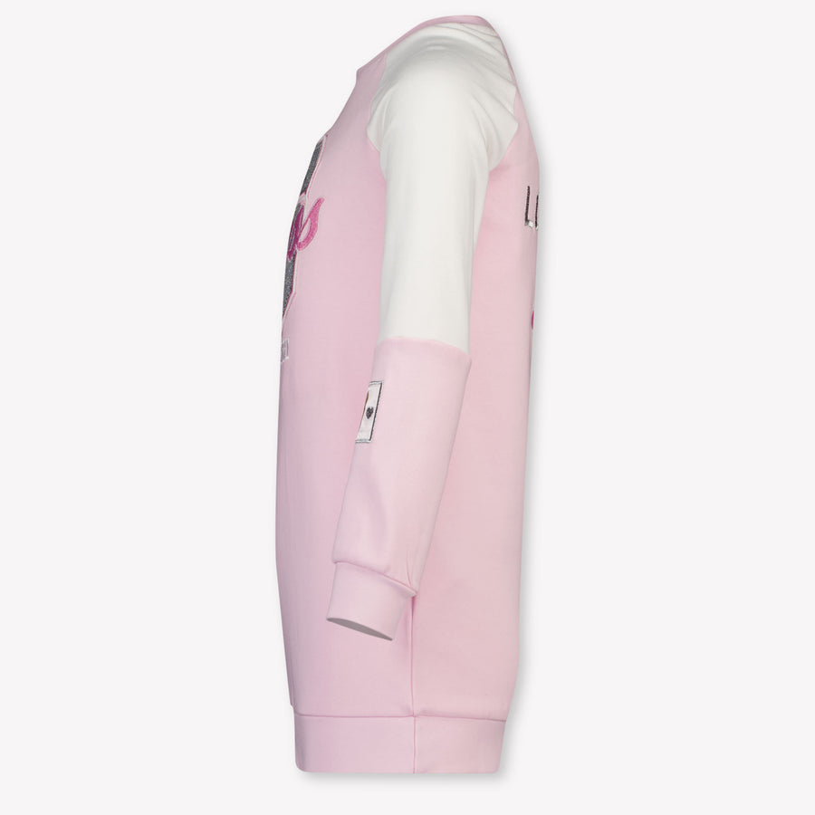 Guess Kinder Meisjes Jurk In Licht Roze