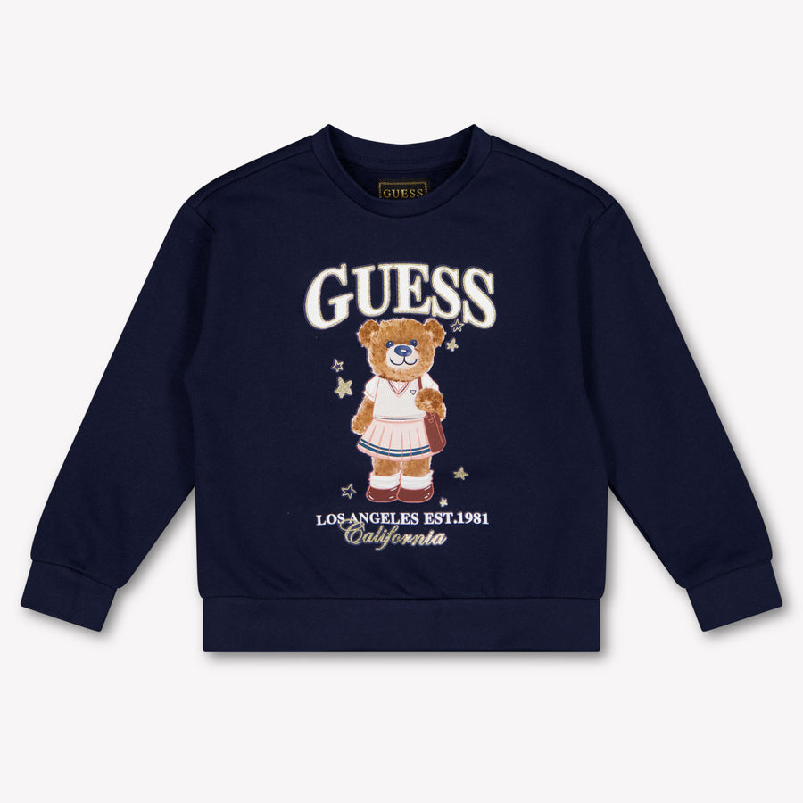 Guess Girls Sweater in Navy
