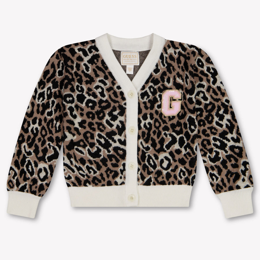 Guess Kinder Meisjes Vest In Panter