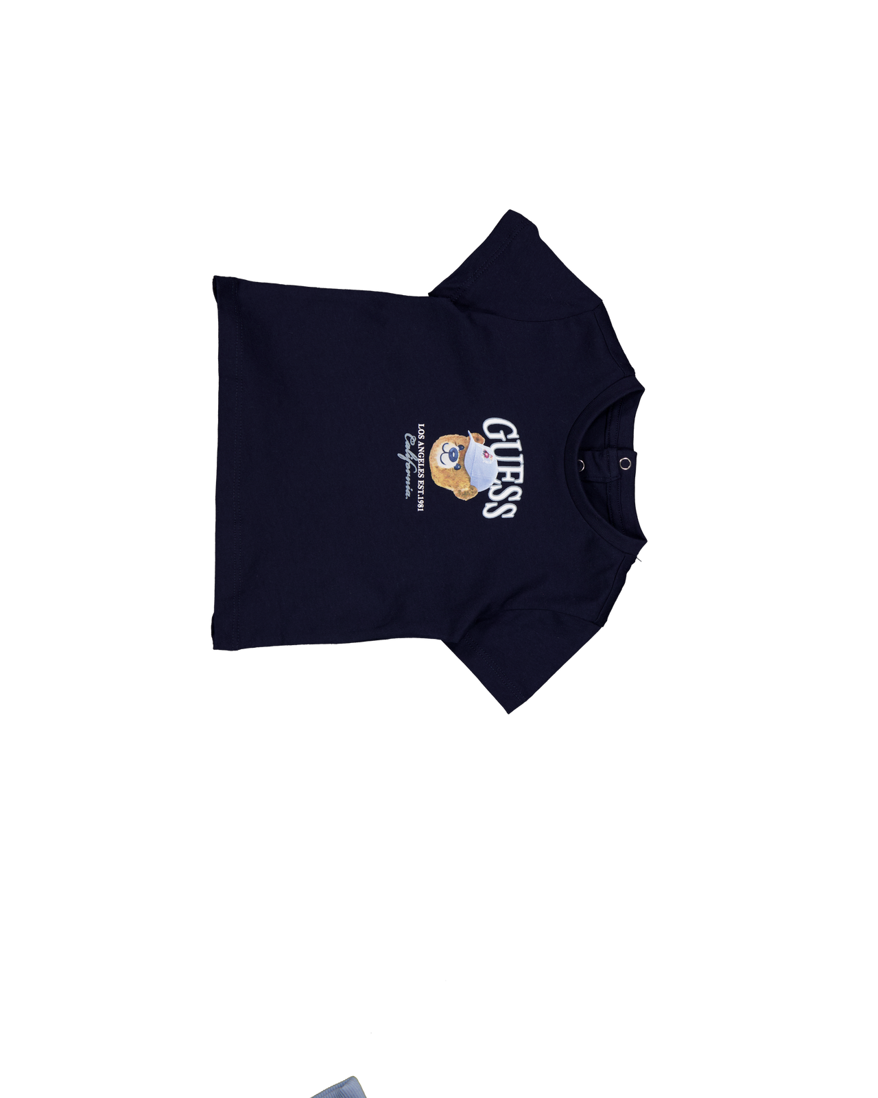 Guess Baby Jongens T-Shirt In Navy