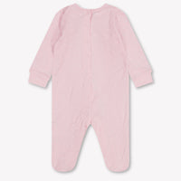 Guess Baby Unisex Playsuit In Pink