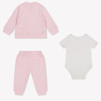 Guess Baby Unisex Setje In Licht Roze
