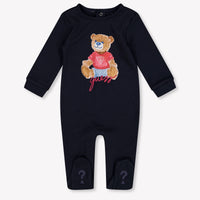 Guess Baby Boys Playsuit In Navy