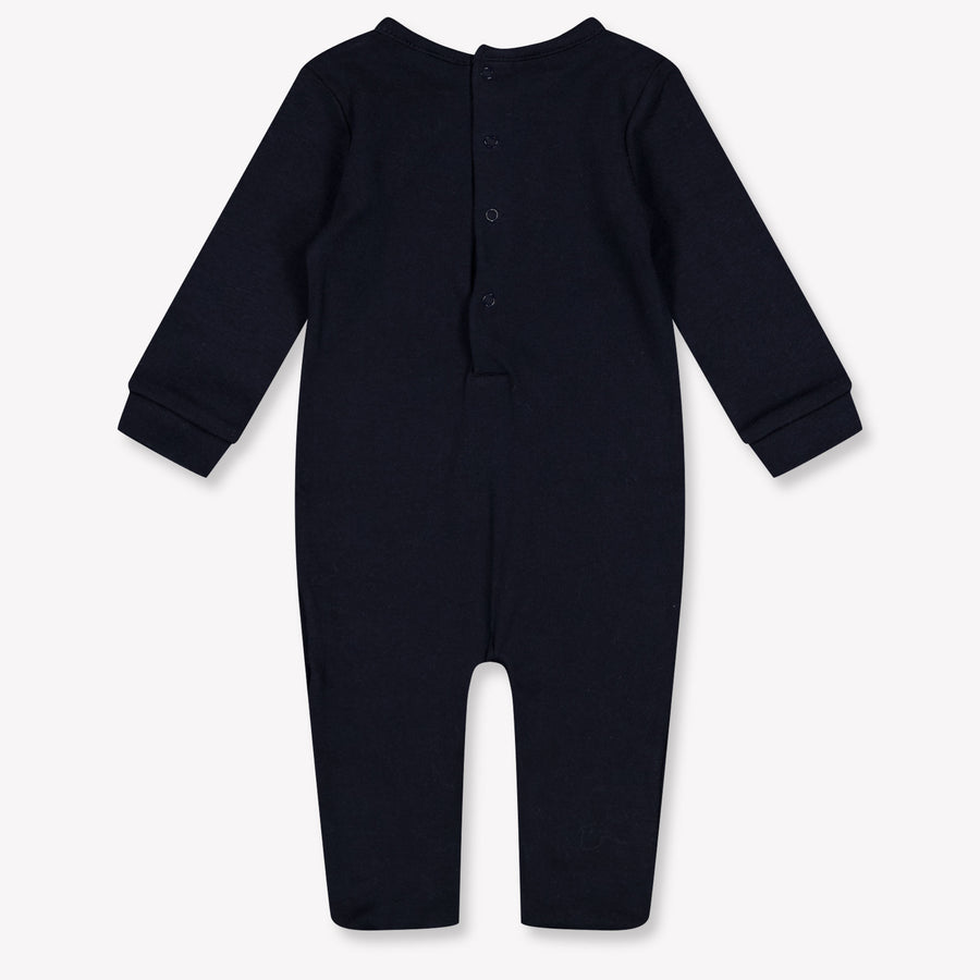 Guess Baby Boys Playsuit In Navy
