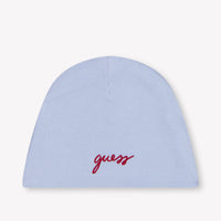 Guess Baby Boys Playsuit In Light Blue