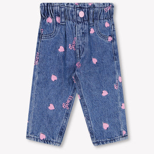 Guess Baby Girls Jeans In Jeans