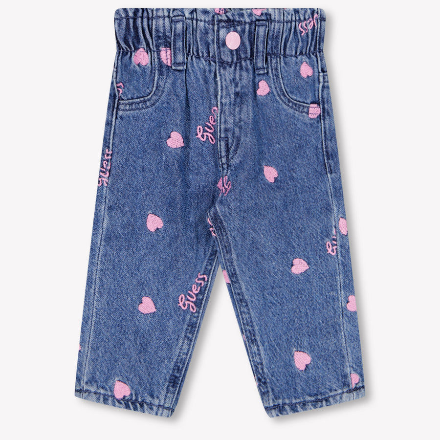Guess Baby Girls Jeans In Jeans
