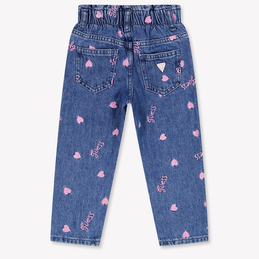 Guess Kids Girls Jeans In Blue