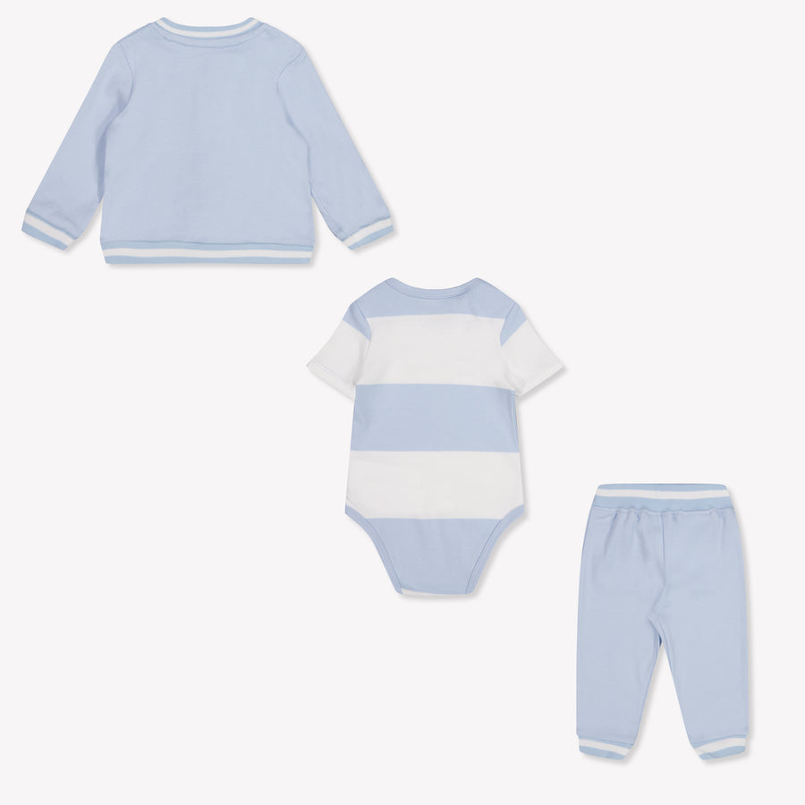 Guess Baby Jongens Joggingpak In Licht Blauw