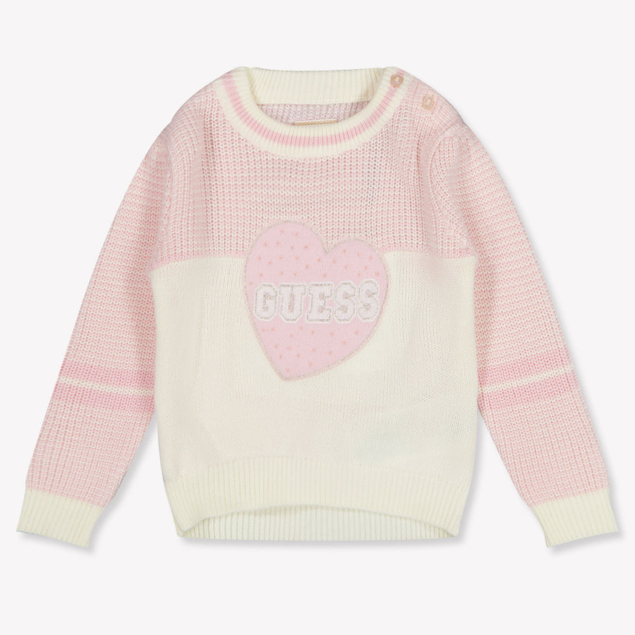 Guess Baby Girls Sweater in Light Pink