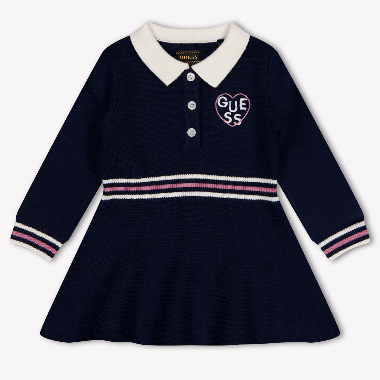 Guess Baby Meisjes Jurk In Navy