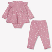 Guess Baby Meisjes Setje In Oud Roze