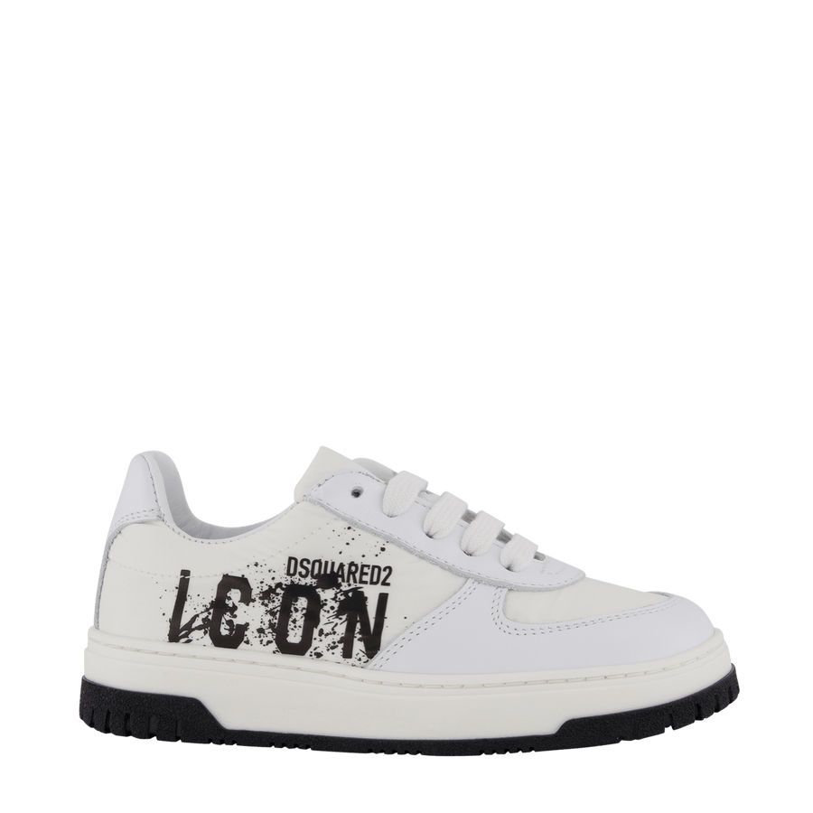 Dsquared2 Kinder Unisex Sneakers Wit