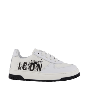 Dsquared2 Kinder Unisex Sneakers Wit 27