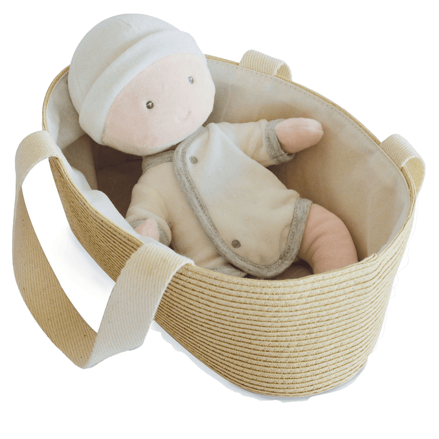 Doudou Et Compagnie Baby Baby In Reiswieg Grijs