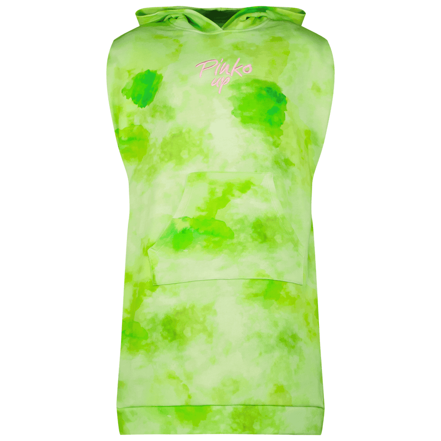 Pinko Kinder Meisjes Jurk Fluor Groen