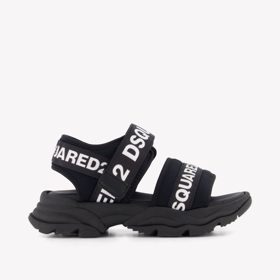 Dsquared2 Boys Sandals In Black