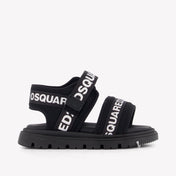 Dsquared2 Boys Sandals In Black