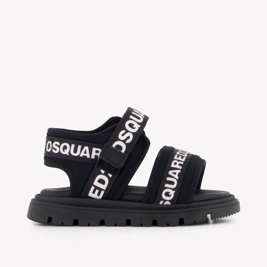 Dsquared2 Kinder Jongens Sandalen In Zwart