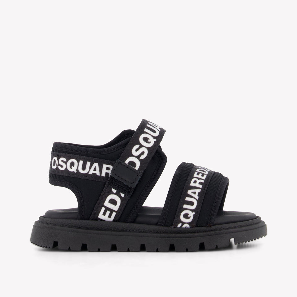 Dsquared2 Boys Sandals In Black
