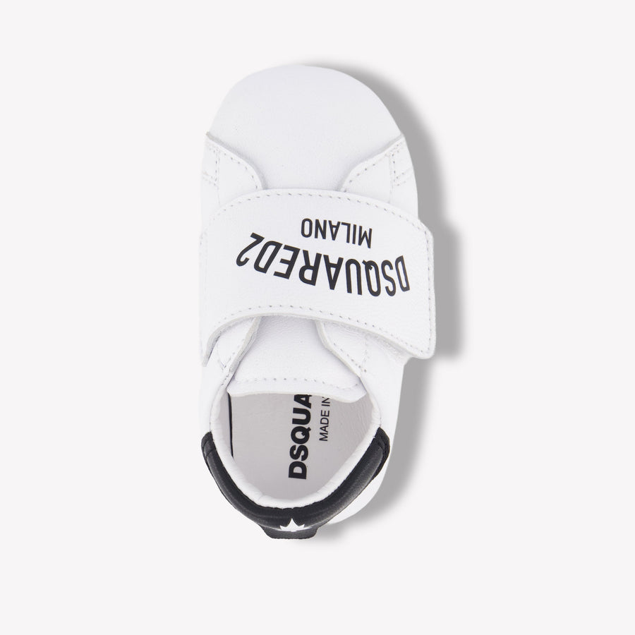Dsquared2 Baby Unisex Sneakers In White