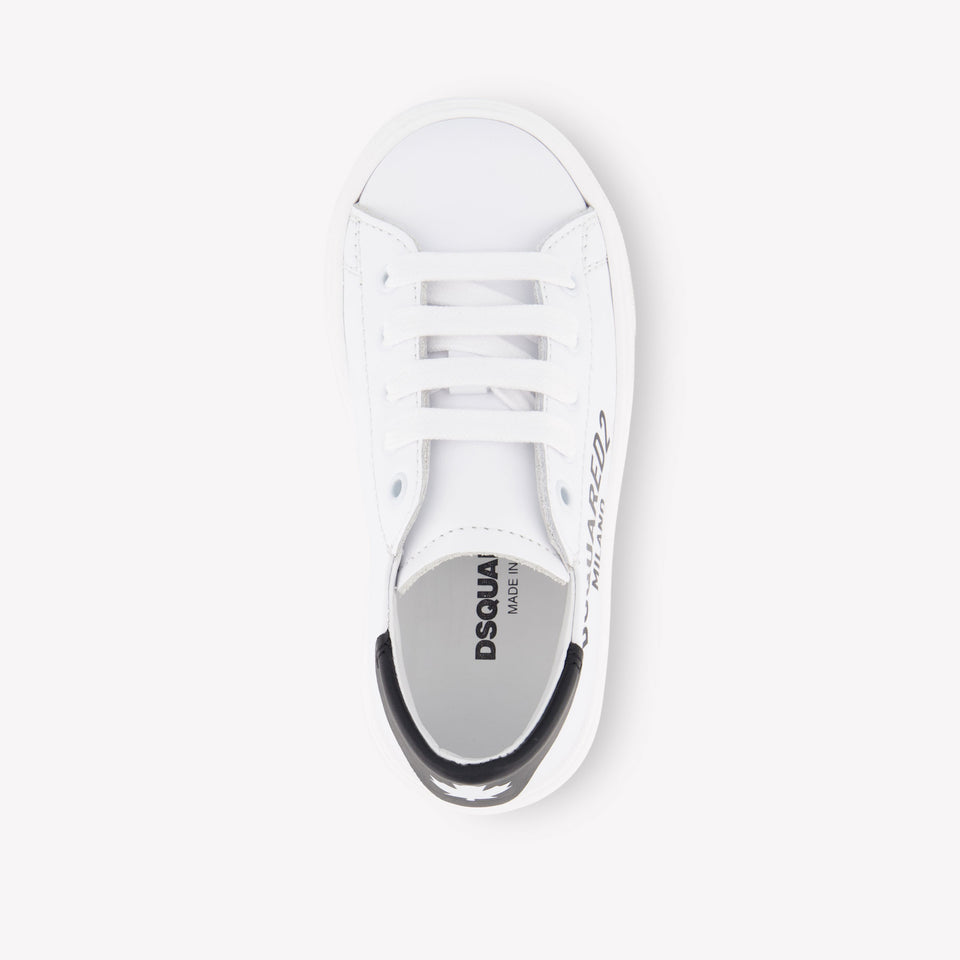 Dsquared2 Unisex Sneakers In White
