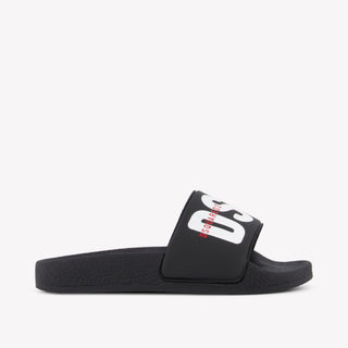 Dsquared2 Boys Flipflops In Black