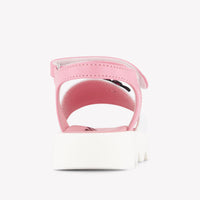 Moschino Meisjes Sandalen In Roze