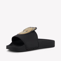 Moschino Unisex Flipflops In Black