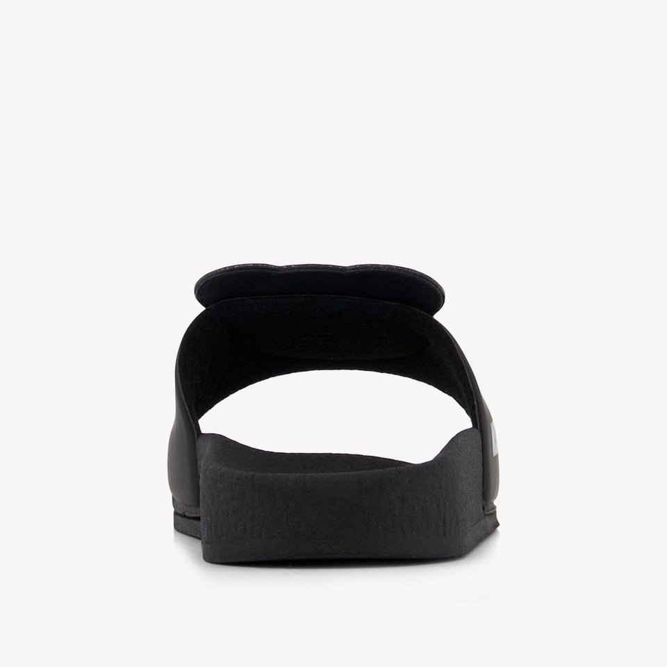 Moschino Unisex Flipflops In Black