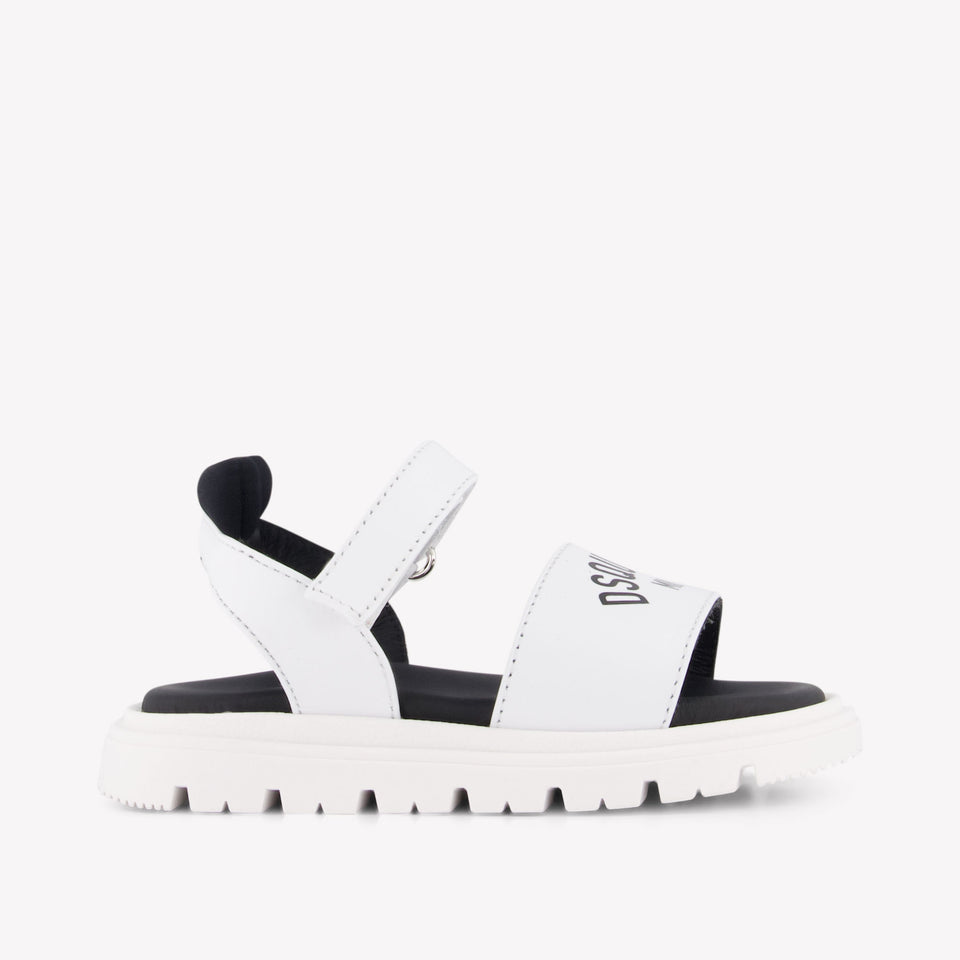 Dsquared2 Unisex Sandals In White