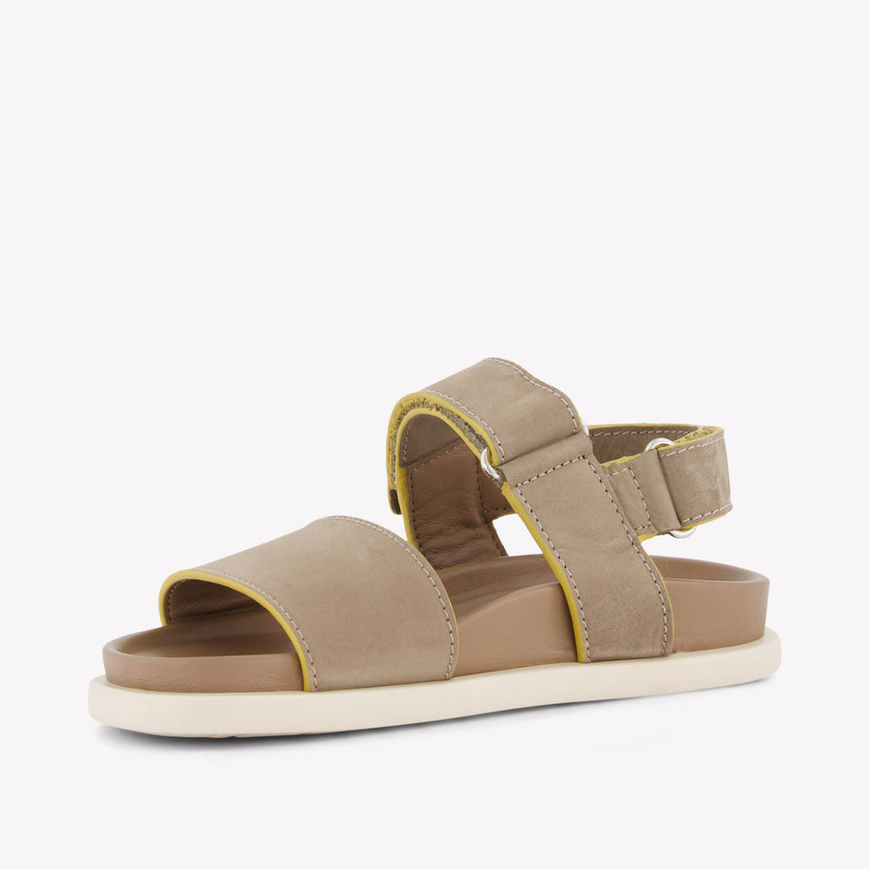 Andrea Montelpare Jongens Sandalen In Taupe