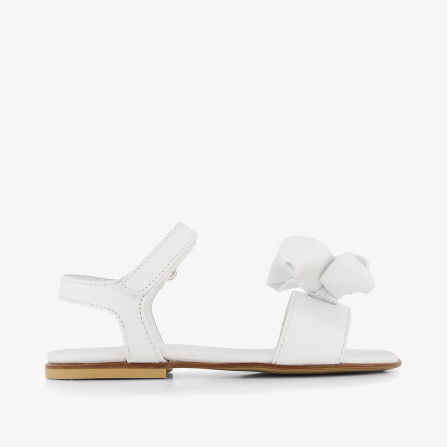 Andrea Montelpare Meisjes Sandalen In Wit