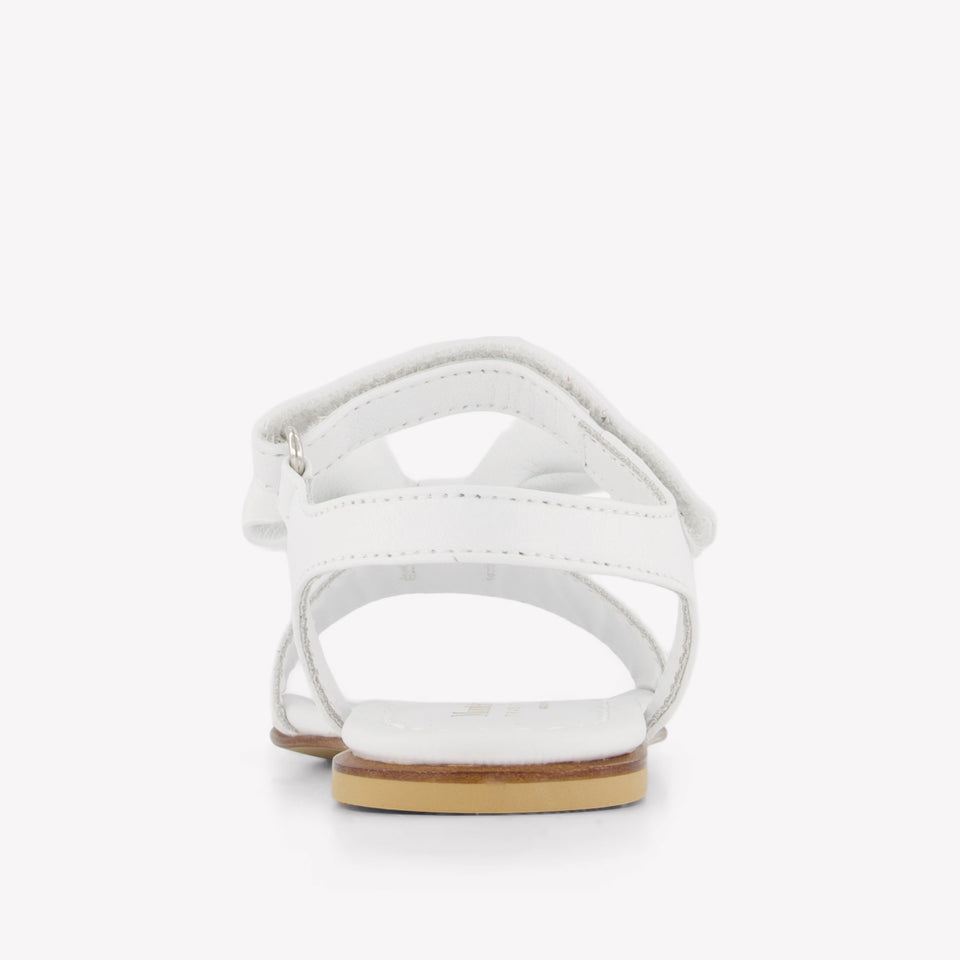 Andrea Montelpare Girls Sandals In White