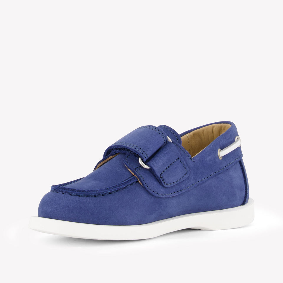 Andrea Montelpare Boys Shoes In Dark Blue