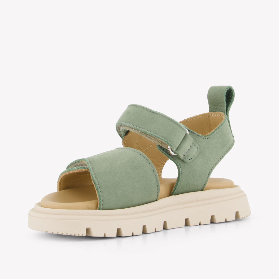 Andrea Montelpare Jongens Sandalen In Olijf Groen