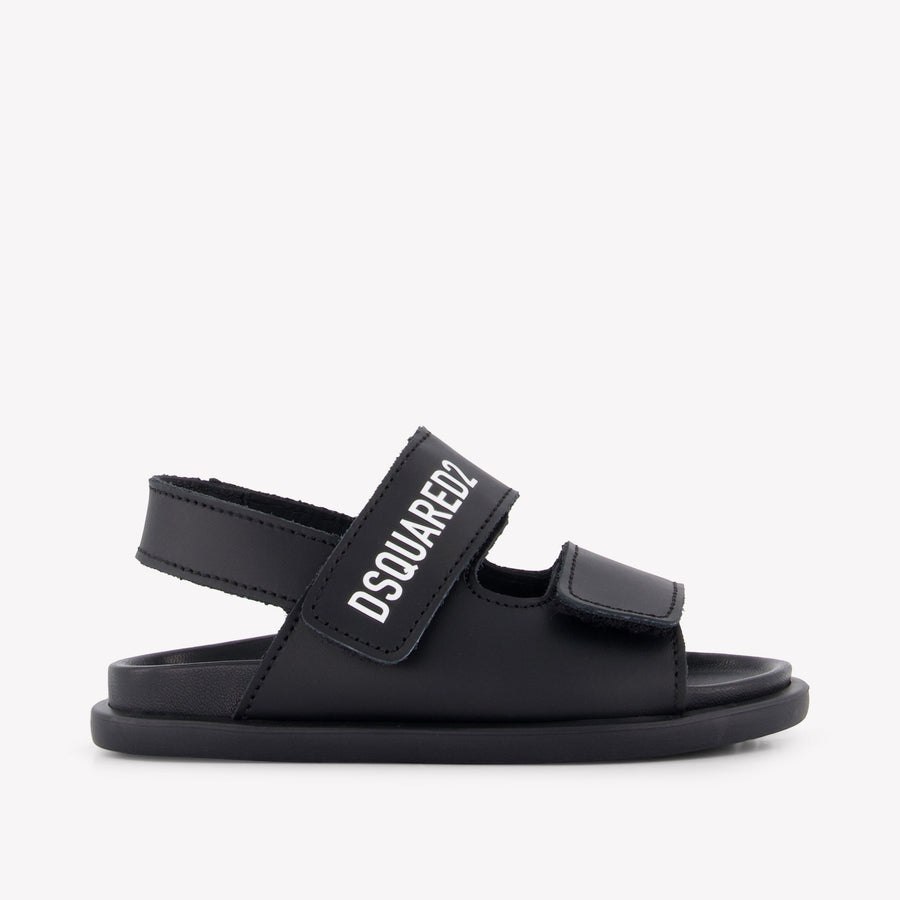 Dsquared2 Kinder Jongens Sandalen In Zwart