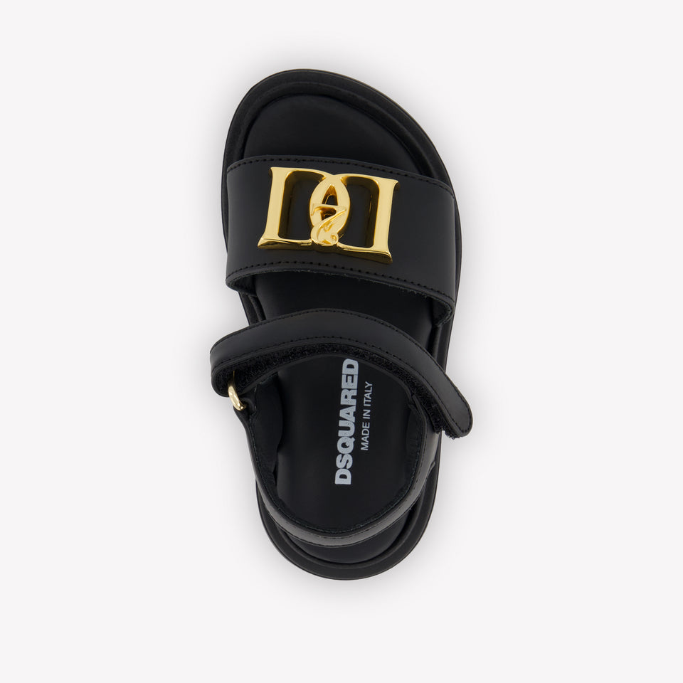 Dsquared2 Girls Sandals In Black