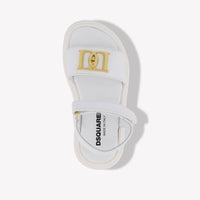 Dsquared2 Girls Sandals In White
