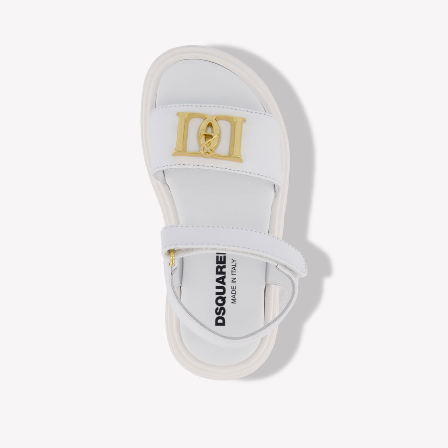 Dsquared2 Girls Sandals In White