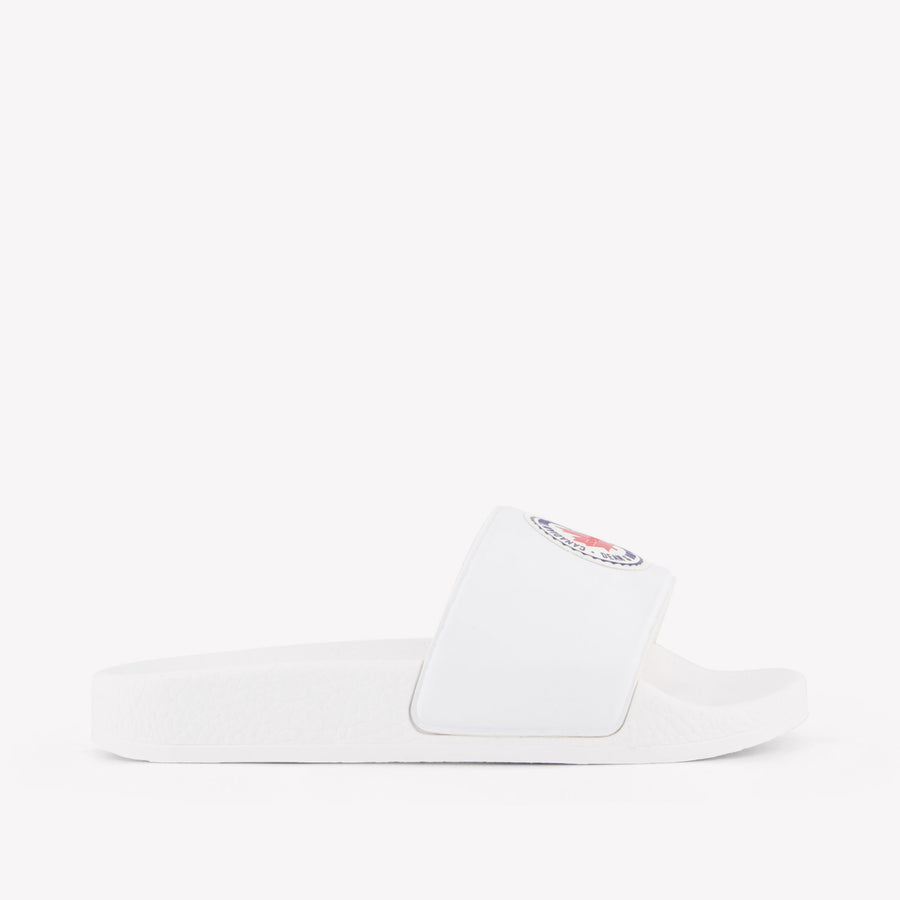 Dsquared2 Kinder Jongens Slippers In Wit