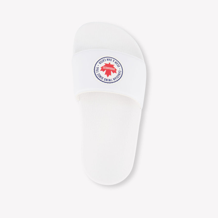Dsquared2 Boys Flipflops In White